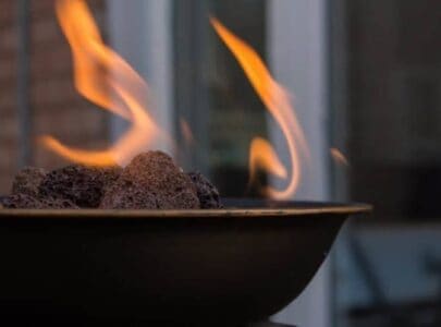 How to Use Lava Rocks for a Fire Pit - everymanscave.com