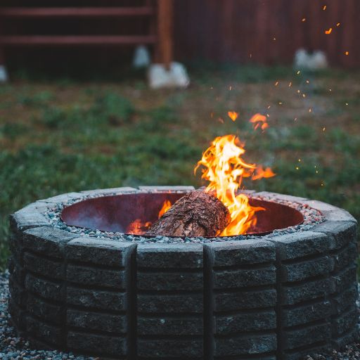 types of wood burning fire pits